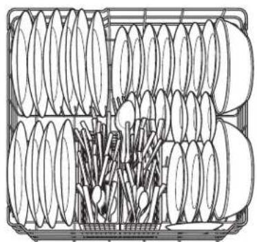 GE GLD6300LWW - Chargement des couverts... - 3