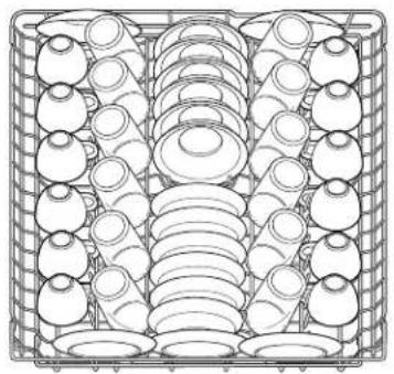 GE GLD6300LWW - Loading place settings... - 4