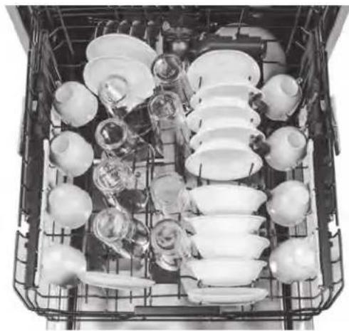 GE GDF620HMJES - couverts - Panier supérieur - 2