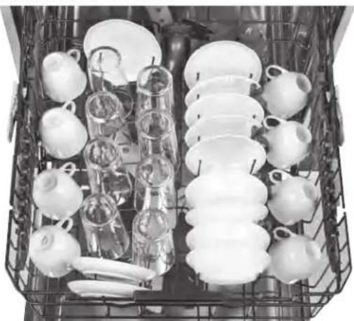 GE GDF620HMJES - Configuraciones de 8 lugares - Estante Superior - 1