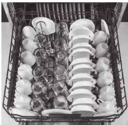 GE GDF620HMJES - Place Settings - Upper Rack - 7