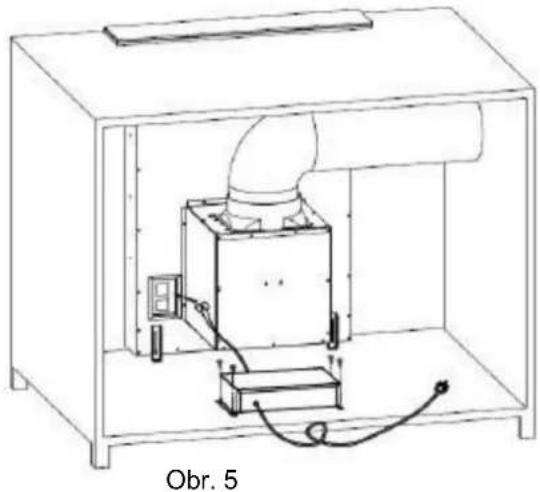 ROSIERES RDD98001PN - INSTALACE (ODVOD VZDUCHU VEN) - 6