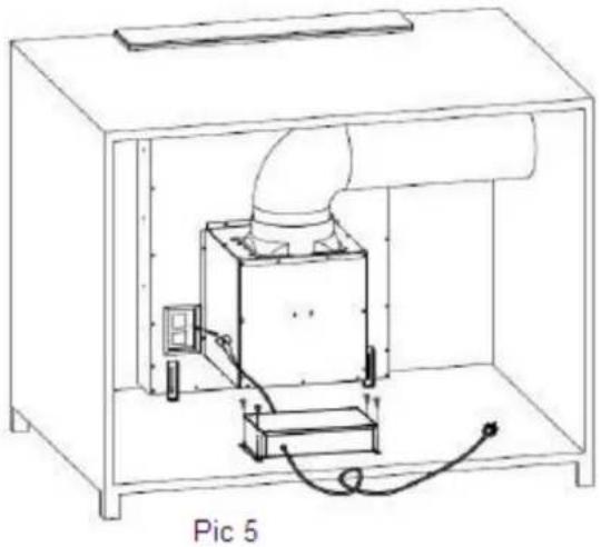 ROSIERES RDD98001PN - INSTALLATION (VENT OUTSIDE) - 6