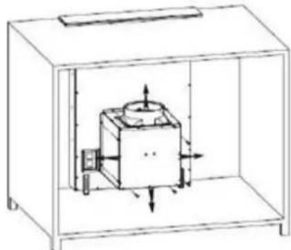 ROSIERES RDD98001PN - INSTALACE (ODVOD VZDUCHU VEN) - 5
