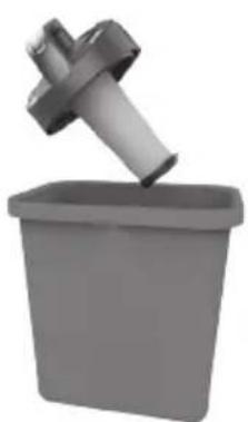 DIRT DEVIL Endura Reach - CLEAN THE RINSABLE FILTER - 2
