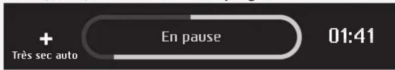 ASKO T608HX - Pause, arrêt, ou modifi cation du programme - 1