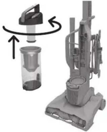 DIRT DEVIL Endura Pro Pet - CLEAN THE RINSABLE FILTER - 1