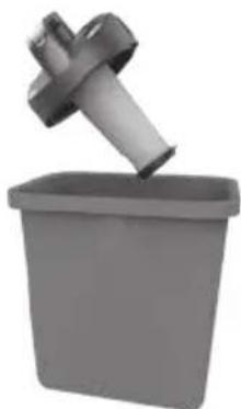 DIRT DEVIL Endura Max - CLEAN THE RINSABLE FILTER - 2