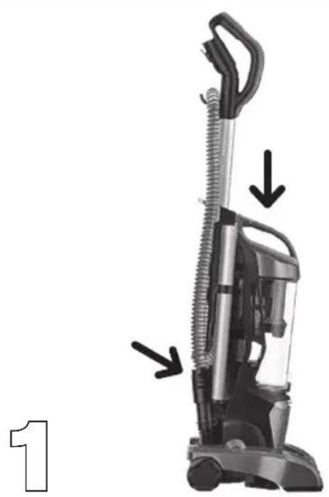 DIRT DEVIL Endura Max - ASSEMBLAGE RAPIDE - 1