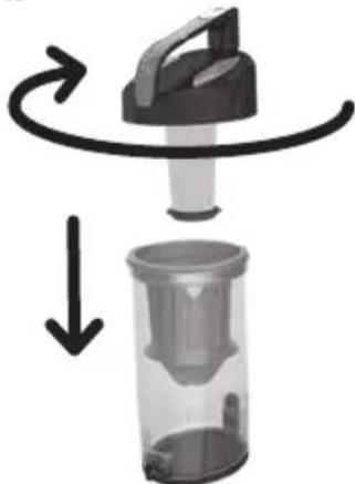 DIRT DEVIL Endura Max - CLEAN THE RINSABLE FILTER - 4