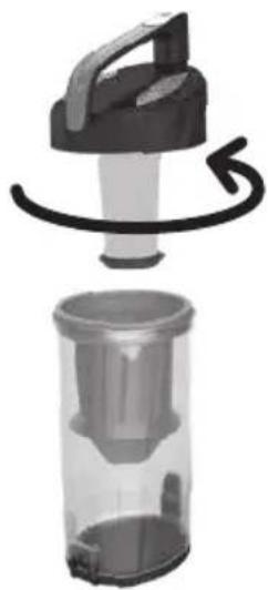 DIRT DEVIL Endura Max - CLEAN THE CYCLONIC ASSEMBLY - 1