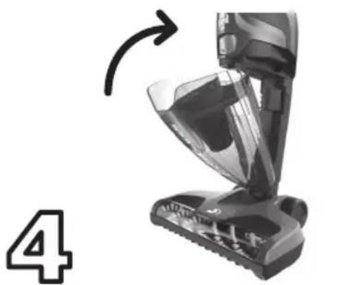 DIRT DEVIL Versa Cordless 3in1 - RETRAIT ET RÉINSTALLATION DU FILTRÉ - 4