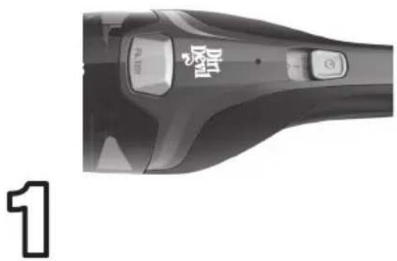 DIRT DEVIL Versa Cordless 3in1 - 2 - 1