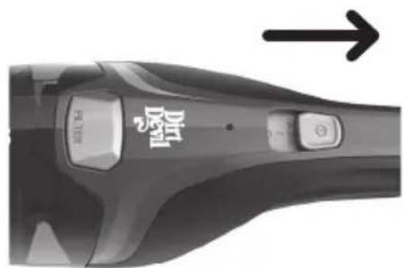 DIRT DEVIL Versa Cordless 3in1 - CHARGING - 1