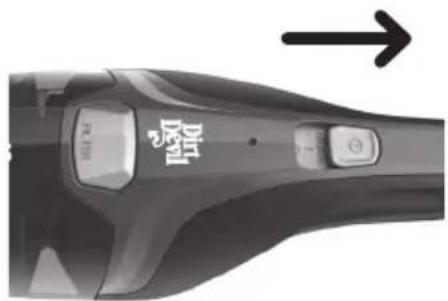 DIRT DEVIL Versa Cordless 3in1 - 2 - 1