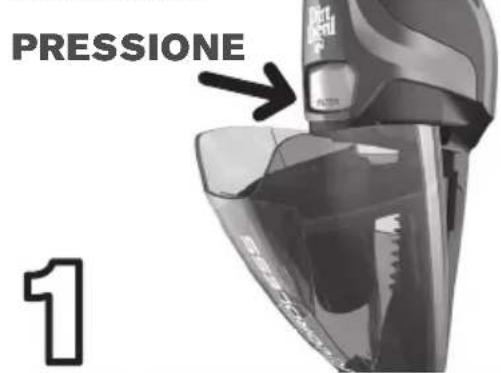 DIRT DEVIL Versa Cordless 3in1 - EXTRACCIONY LIMPieZADEL FILTRO - 1