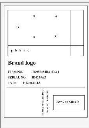 ASKO HG1825AB - Example sticker lower tray - 1
