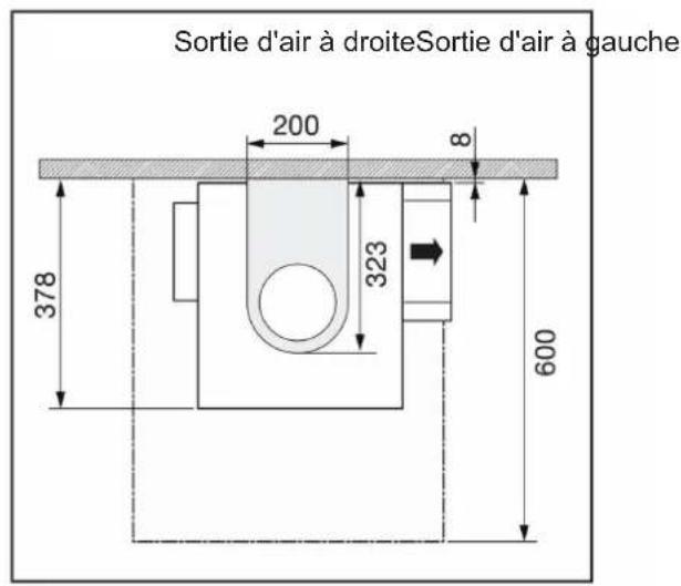 ASKO HIHM934M - Dimensions extérieures - 8