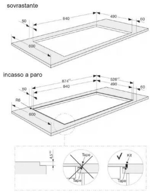 ASKO HIHM934M - Possibilità di montaggio: Incasso appoggiato - 1