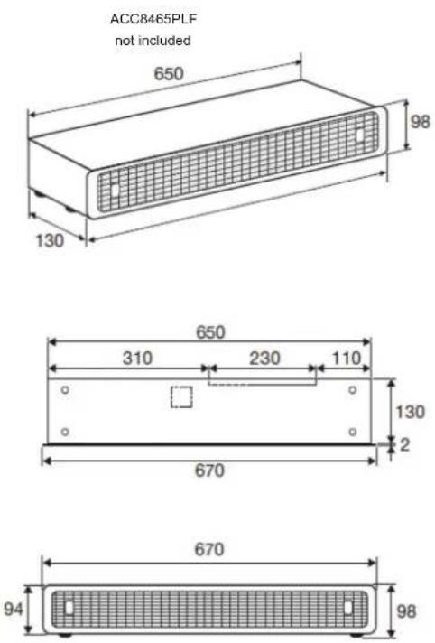 ASKO HIHM934M - External dimensions - 7