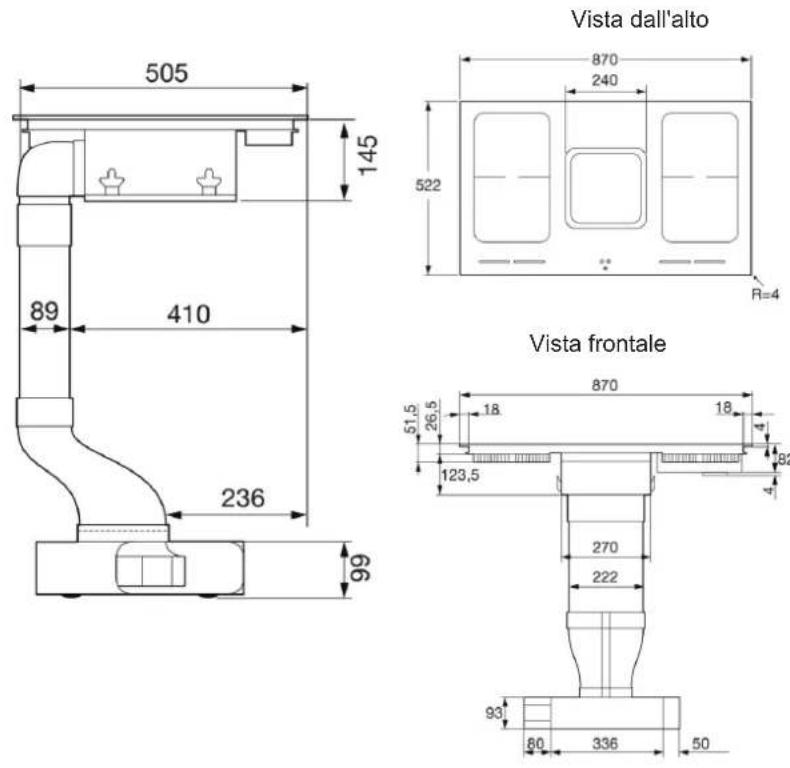 ASKO HIHM934M - Dimensioni esterne - 2
