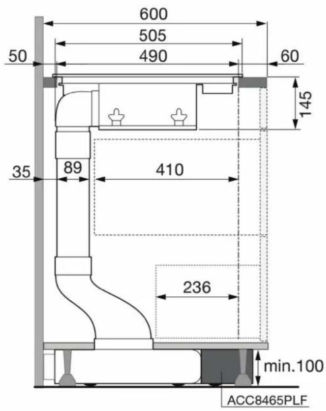 ASKO HIHM934M - External dimensions - 6