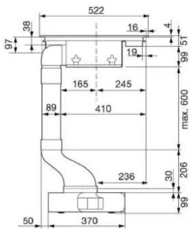ASKO HIHM934M - External dimensions - 5