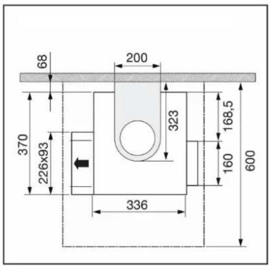 ASKO HIHM934M - Dimensions extérieures - 7