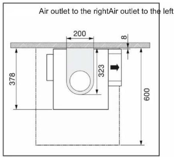ASKO HIHM934M - External dimensions - 10