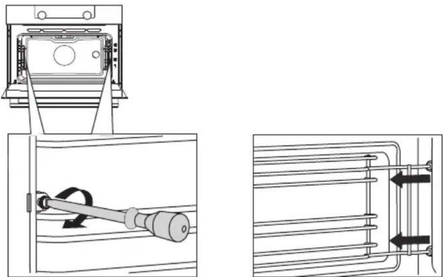 ASKO OCS8687BB - Enlever et nettoyer les gradins - 1