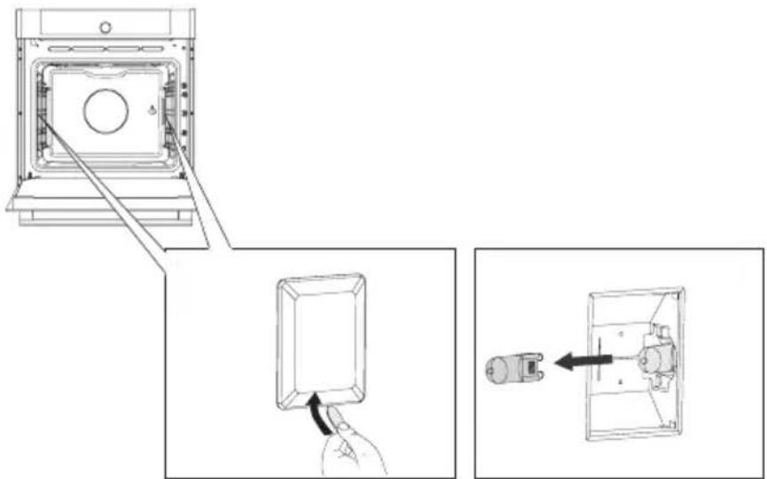 ASKO OT8687BB - Remplacement de l'ampoule du four - 3