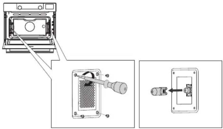 ASKO OCS8487BB - Remplacement de l'ampoule du four - 3