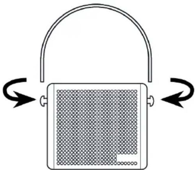 NORDMENDE Transita 110 - Montare la tracolla - 1