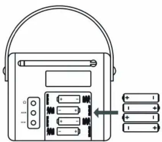 NORDMENDE Transita 110 - Batterijenplaatsen - 1
