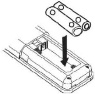 NORDMENDE Transita 400 - Insertion des piles - 1