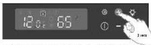 ARTEVINO COSYP1T - Humidity display (single-temperature model) - 1