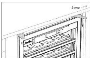 ARTEVINO COSYP1T - Changing the hinges to flush-fit the cabinet - 4
