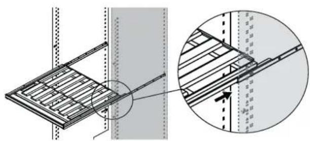 ARTEVINO OXM1T182NVSD - Installing a shelf in storage version: - 2