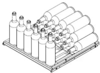 ARTEVINO OXG1T230NVSD - Installing a shelf in display version: - 1