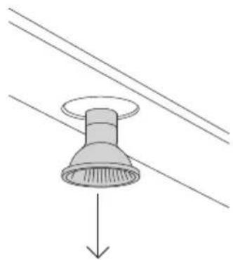 Fisher & Paykel HC24PCX1 - Replacing the light bulb - 3