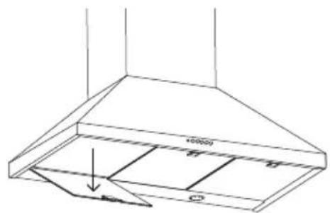 Fisher & Paykel HC24PCX1 - Replacing the light bulb - 1