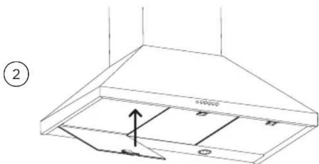Fisher & Paykel HC24PCX1 - Replacing the aluminium filters - 1