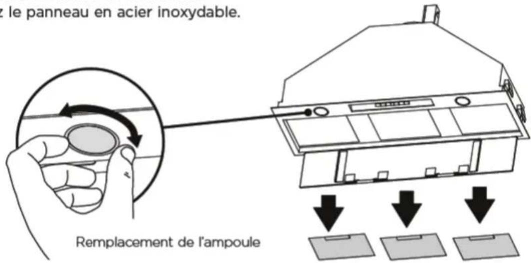 Fisher & Paykel HP24ILTX1 - Remplacement de I'ampoule - 1