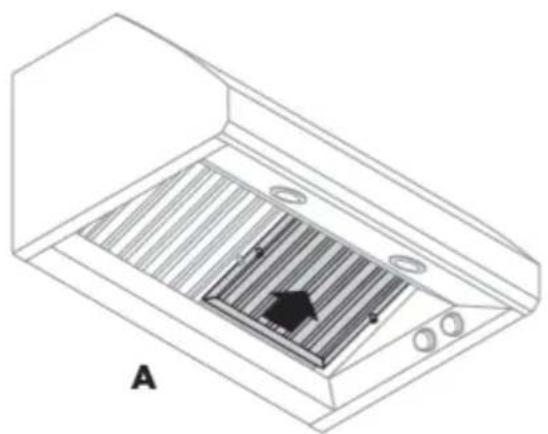 Fisher & Paykel HCB366 - To remove the filters: - 1