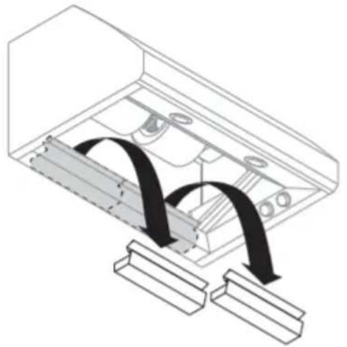 Fisher & Paykel HCB366 - Pour retirer les filtres : - 3