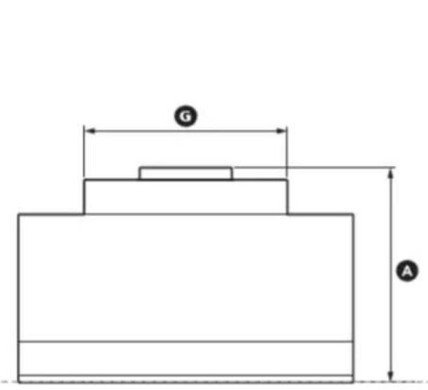 Fisher & Paykel HCB366 - Dimensions du produit - 2