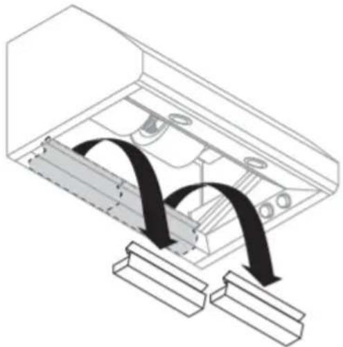 Fisher & Paykel HCB366 - To remove the filters: - 3