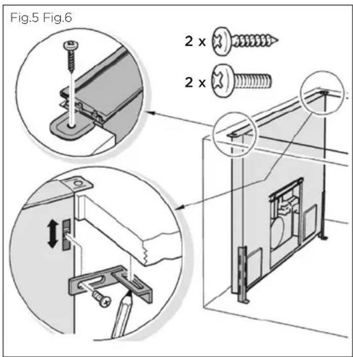 Fisher & Paykel HBD1200E - ③ Temporarily insert the downdraft into the cabinet - 1