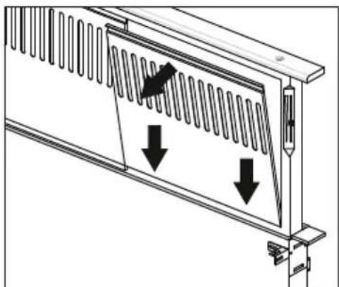 Fisher & Paykel HD30 - Removing the grease filters: - 1