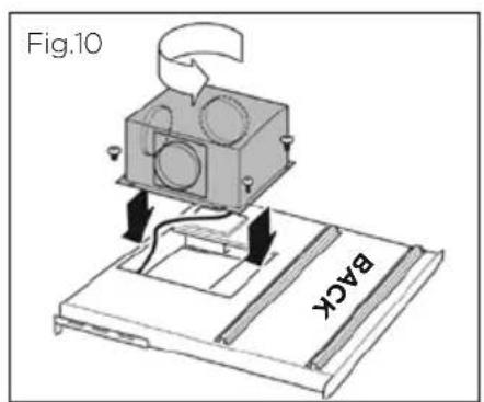 Fisher & Paykel HD30 - Option 2: Internal blower, back installation for venting left, right or down - 2